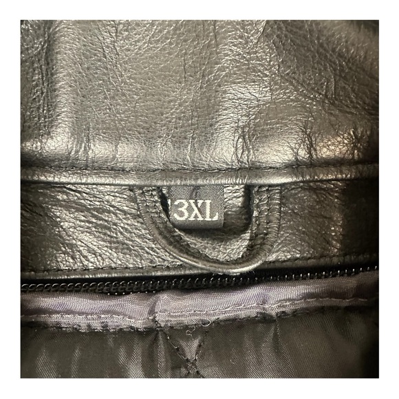 Harley Davidson Mens Leather Jacket 3XL (Genuine Harley Davidson Brand) - Picture 4 of 12